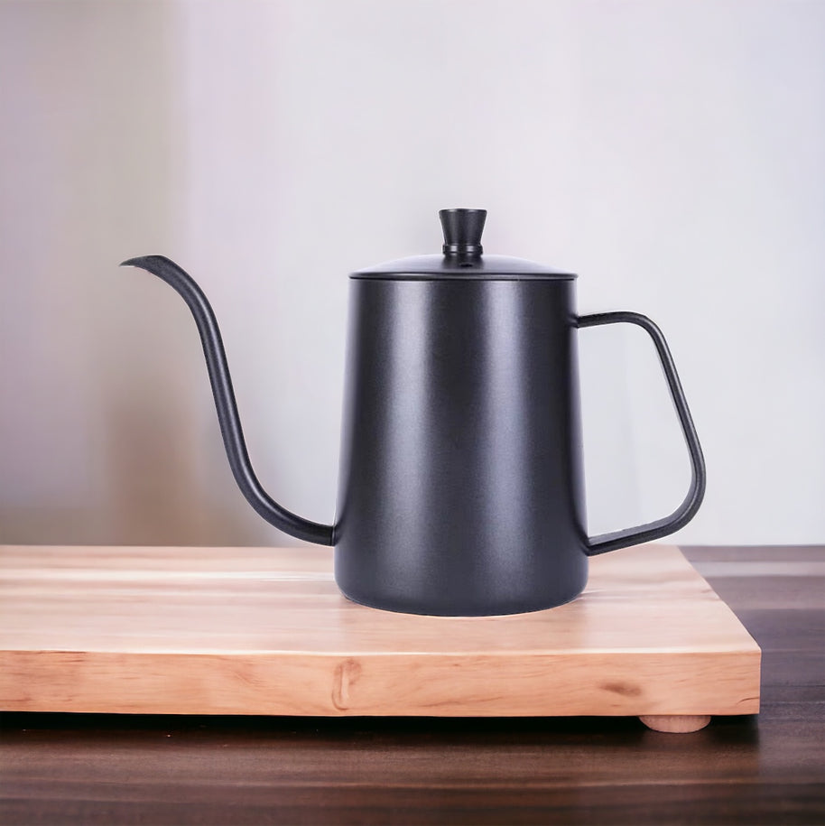 Drip Kettle chaleira 350ml 600ml café bule de chá antiaderente - Cisne