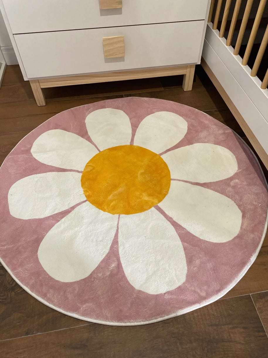 Tapete para quarto infantil - Flores