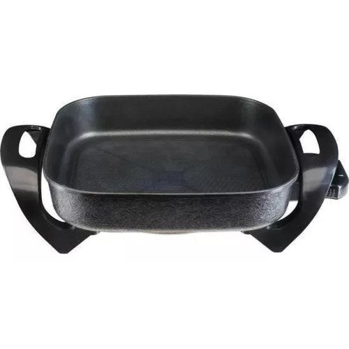 PANELA ELETRICA AGRATTO MANGIARE APEQ01I-01 PRETA QUADRADA 30CM 1500W 127V 220v