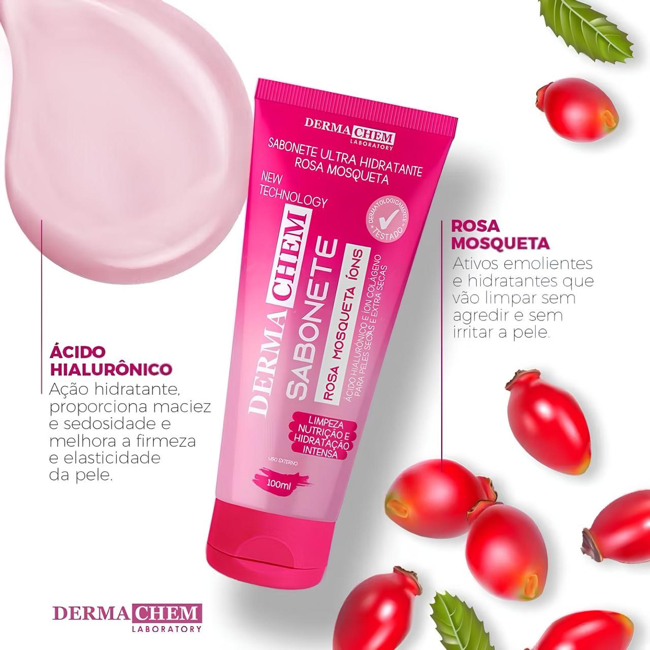 KIT MERÁ PRODUTOS ROSA MOSQUETA