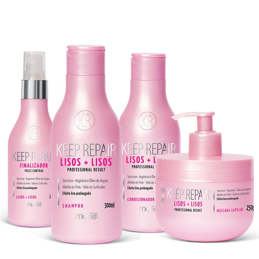 KIT KEEP REPAIR PROFISSIONAL LISOS + LISOS MURIEL ORIGINAL
