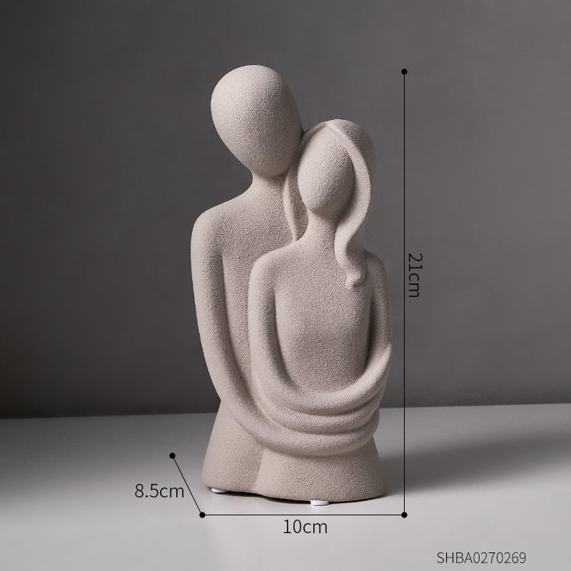 Estatueta de resina - Casal