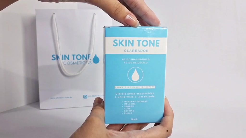 clareador de melasma e manchas escuras skin tone tira manchas