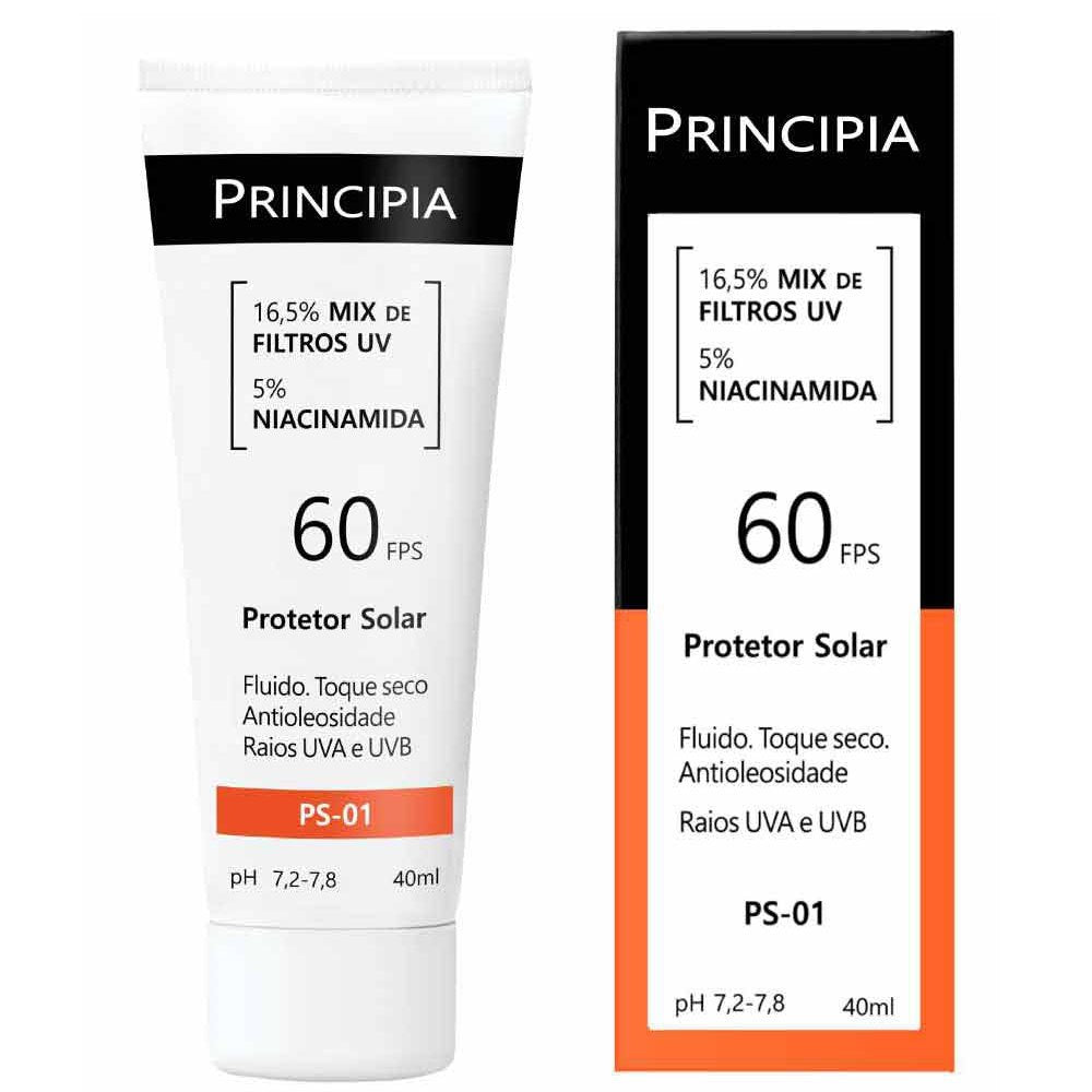 Principia Kit Anti-Acne Trio Gel de Limpeza GL-01 + Sérum Mix-01 + Protetor Solar Facial PS-01