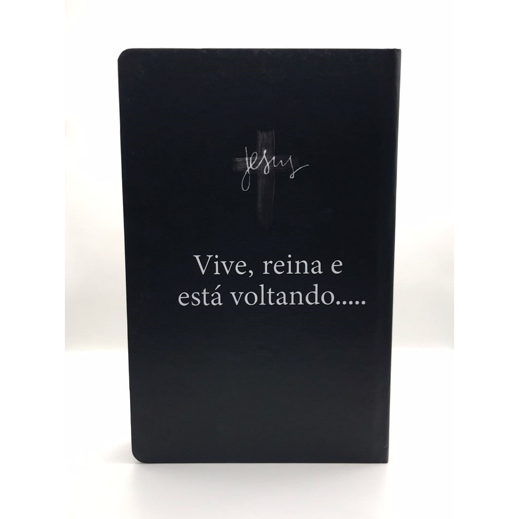 Bíblia Sagrada Tamanho Grande Capa Dura Com Harpa Palavras de Jesus em Vermelho Yeshua