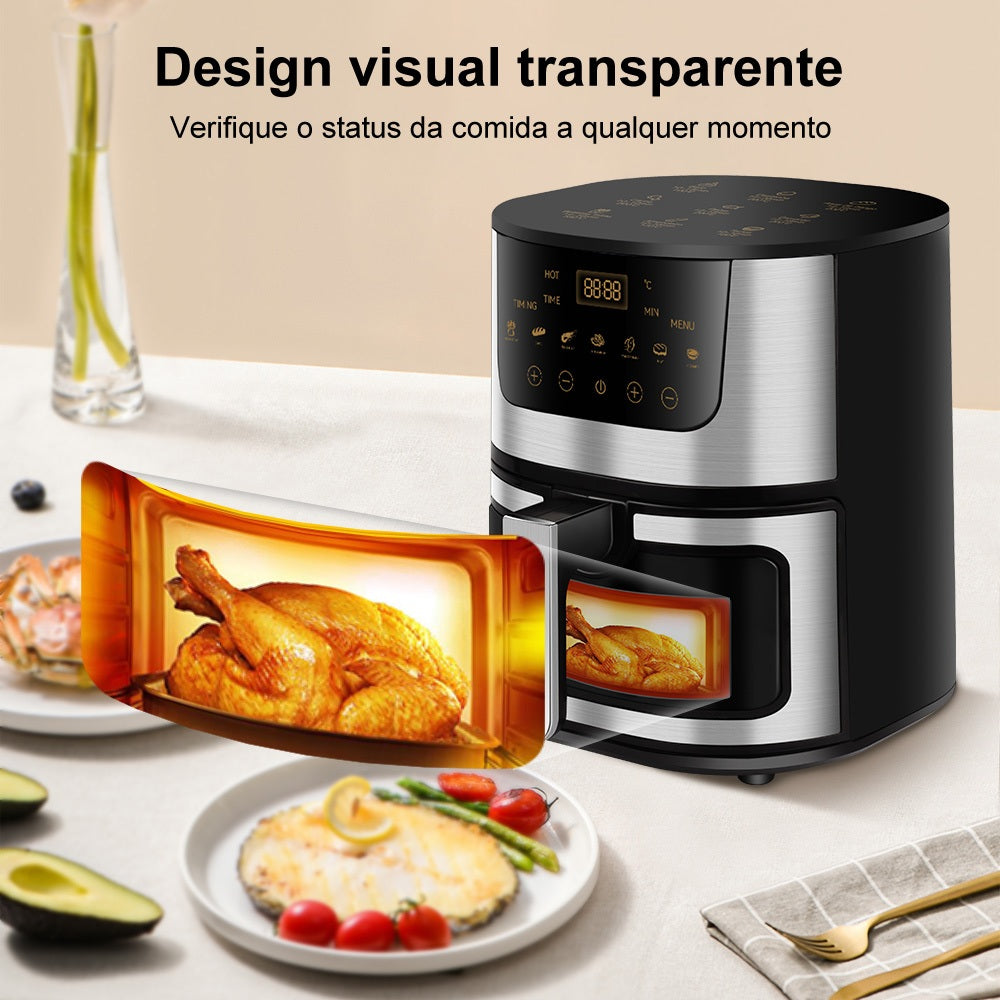 Air Fryer 7L / Forno Elétrico 3 em 1 Fritadeira Elétrica Air Fryer Botão Air Fryer Mondial 110V 220v