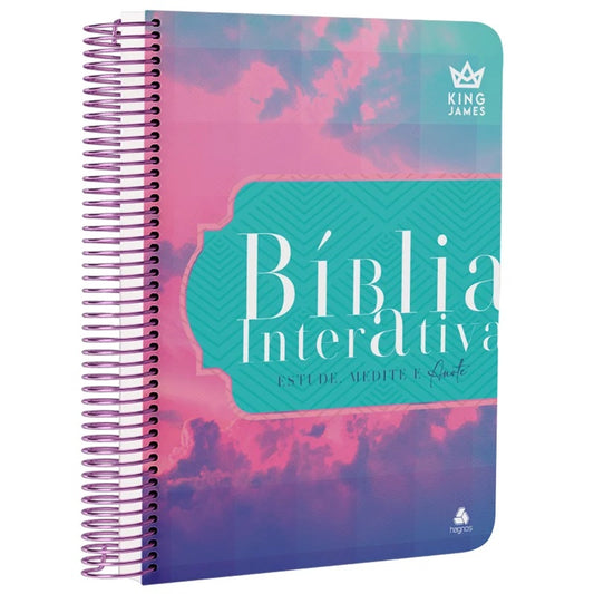Bíblia de Estudo Interativa | KJC | Letra Normal | Firmamento - Estude, Medite e Anote