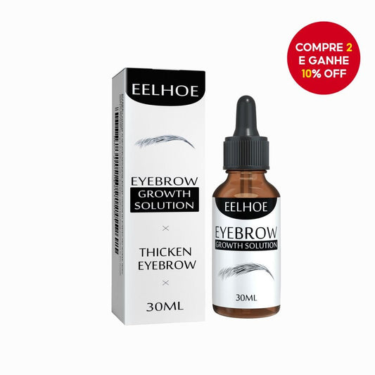 Sérum Eelhoe para Crescimento de Sobrancelhas – Óleo Nutritivo para Sobrancelhas Grossas, Escuras e Hidratadas.