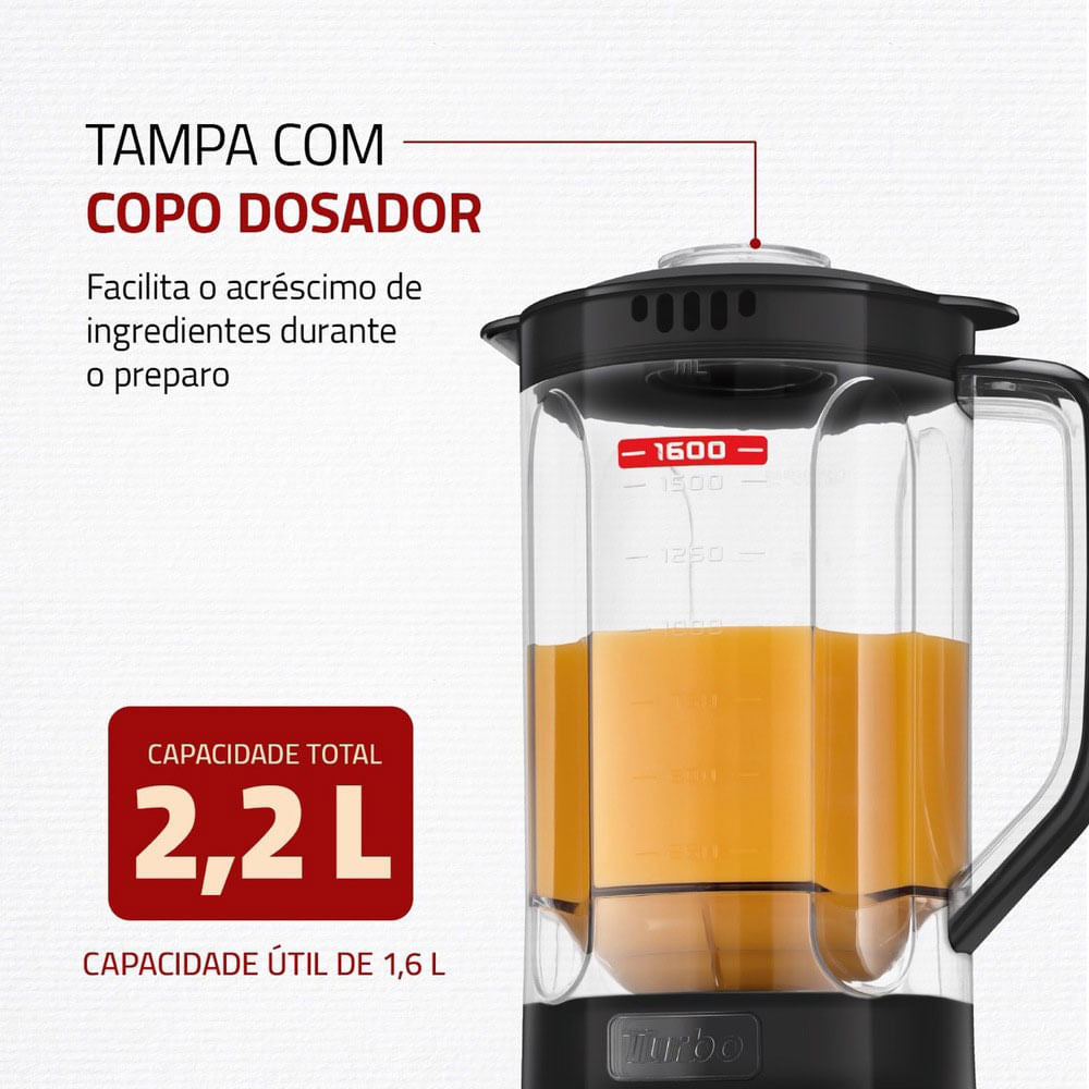 Liquid Mondial Pratic Turbo L98B PT 220V